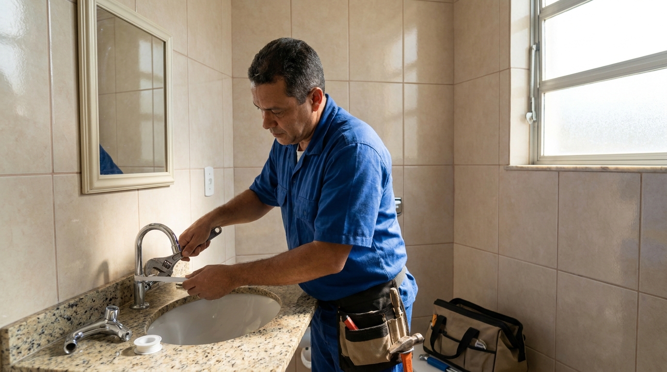 Ajustes em Torneiras no Cocó, Fortaleza‑CE