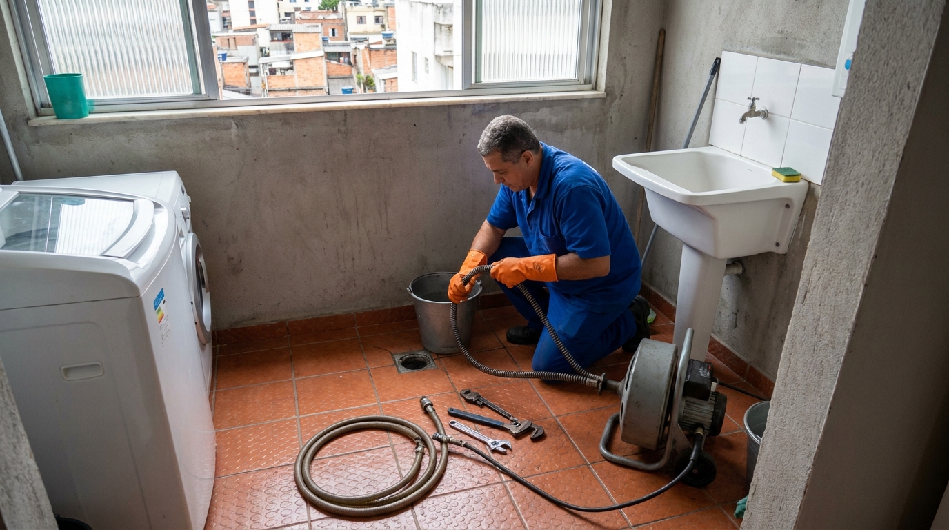 Limpeza Profunda de Ralos no Barroso, Fortaleza‑CE